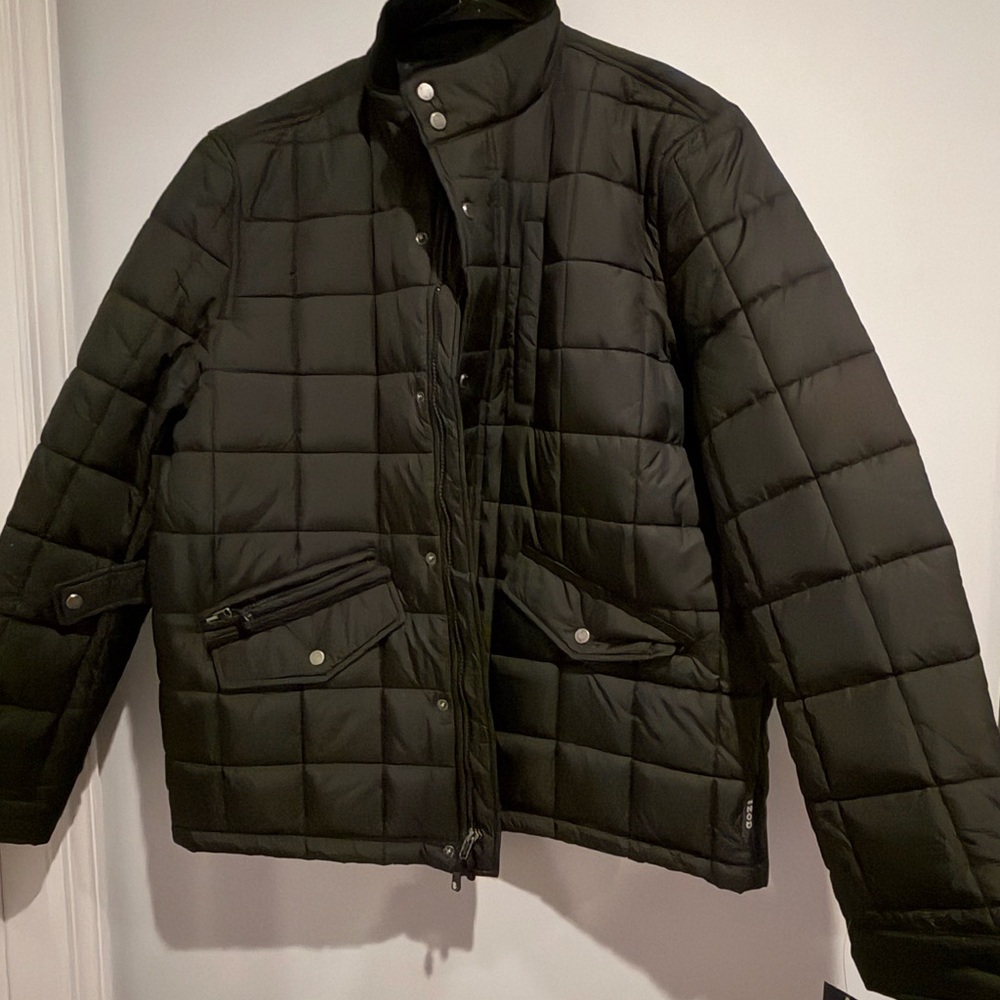 Izod Men's Black Puffer Jacket